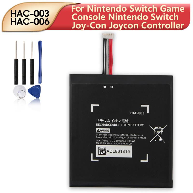 HAC-003 HAC-006 Перезаряжаемая литиевая батарея для игровой консоли Nintendo Switch Nintendo Switch Joy-Con Joycon Контроллер Внутренняя батарея