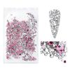 1440Pcs/Set DIY Exquisite Nail Rhinestone Glitter Beautiful Glass Nail Flash Jewelry for Women
