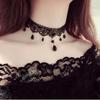 Accessories Women's Cervical Strap Court Gothic Hottie Necklace Lace Necklace Choker Collarbone Chain Collar Vintage