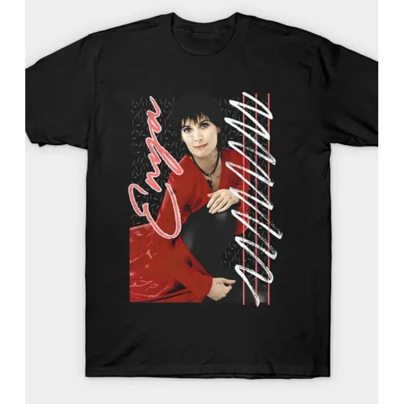 Футболка группы Enya Clannad черная с коротким рукавом все размеры от S до 5XL