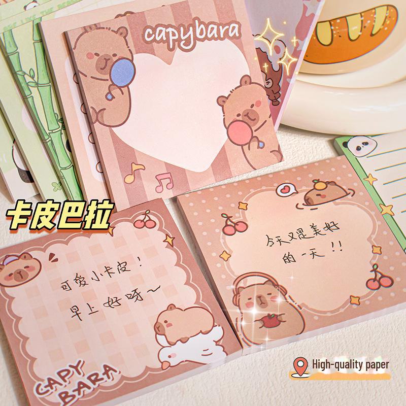 Клейкие заметки для студентов, милых девушек и офисного использования - многоразовые блокноты N-раз