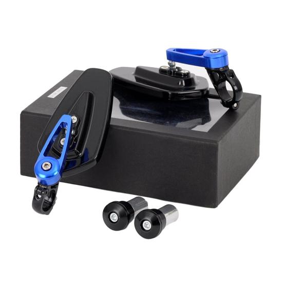 2 шт./компл., 22 мм, ручка для мотоцикла, скутера, конец стержня, замена зеркала заднего вида