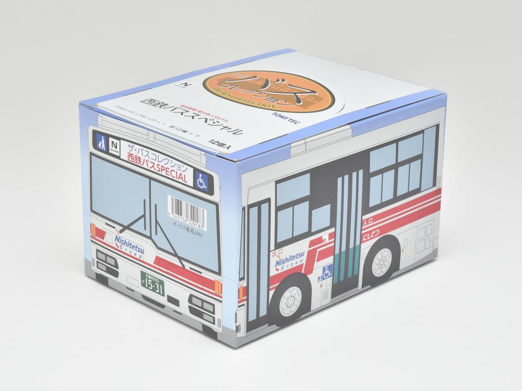 TOMYTEC The Bus Collection Nishitetsu Bus Special 12 Pieces BOX Diorama Supplies
