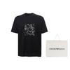 EMPORIO ARMANI T Shirt Men's Black 3D1TG3-1JPZZ-0056