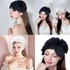 Elegant Flapper Fascinator 1920s Prom Dancer Headpiece for Special Event Wedding Engagement Night Headwear Hair Styling