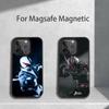 Чехол для телефона K-Kamen R-Rider Для iPhone 17,16,15,14,13,12,11,Pro,Max,Plus,Mini,SE4,E Магнитный Magsafe Беспроводная зарядка