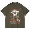 230 Gsm 100% Cotton My Hero Academia V8 Toga Print Unisex Heavy Cotton T Shirt
