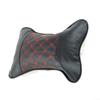 Premium Leather Car Headrest Neck Support Pillow For Four Seasons Comfort