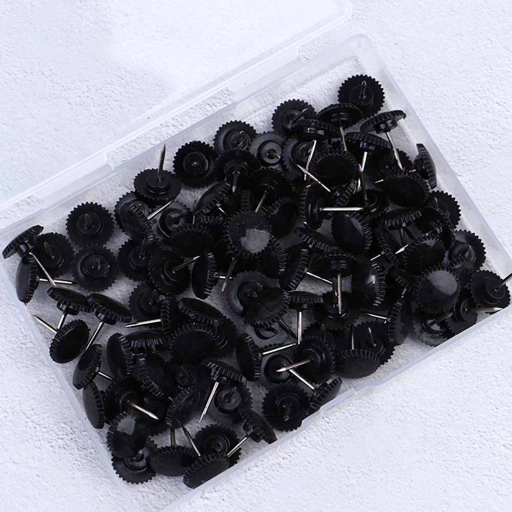 Decorative Pushpin Map Markers Plastic head Gear-like Pushpins Map Pins Drawing Pins Thumb Tacks