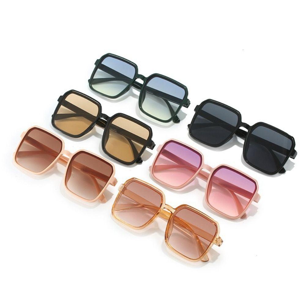 Anti-Glare Sunglasses Lightweight Oversize Sunglasses Trendy Square Sunglasses Outdoor