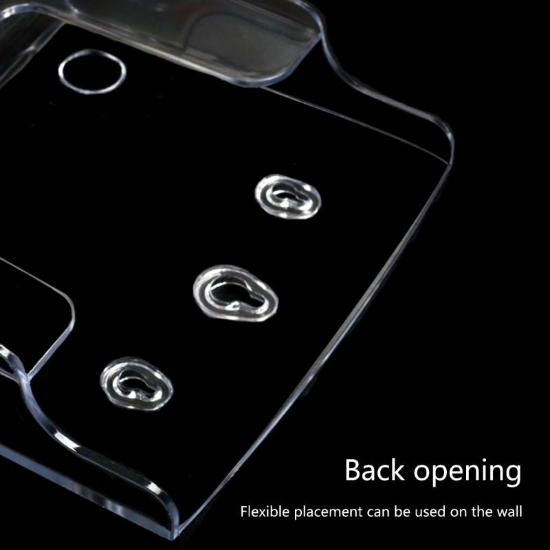 Acrylic Brochures Holder Clear Literature Organizers Stand, Brochures Pamphlets Display Stand for Wall Mount Countertop