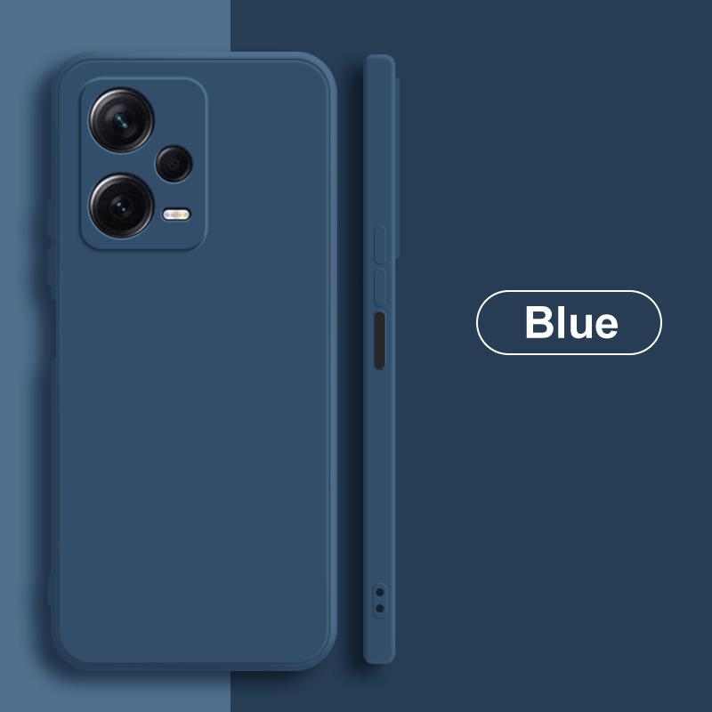 Для Redmi Note 12 Pro Plus Чехол Квадратный Жидкий Силиконовый Чехол Для Телефона Для Xiaomi Redmi Note 12 Note12 Pro Plus 5G Защитная Задняя Крышка