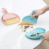 Smiley Face Desktop Mini Mini Broom Щетка для чистки клавиатуры с совком Маленький набор щеток для уборки беспорядка на компьютере