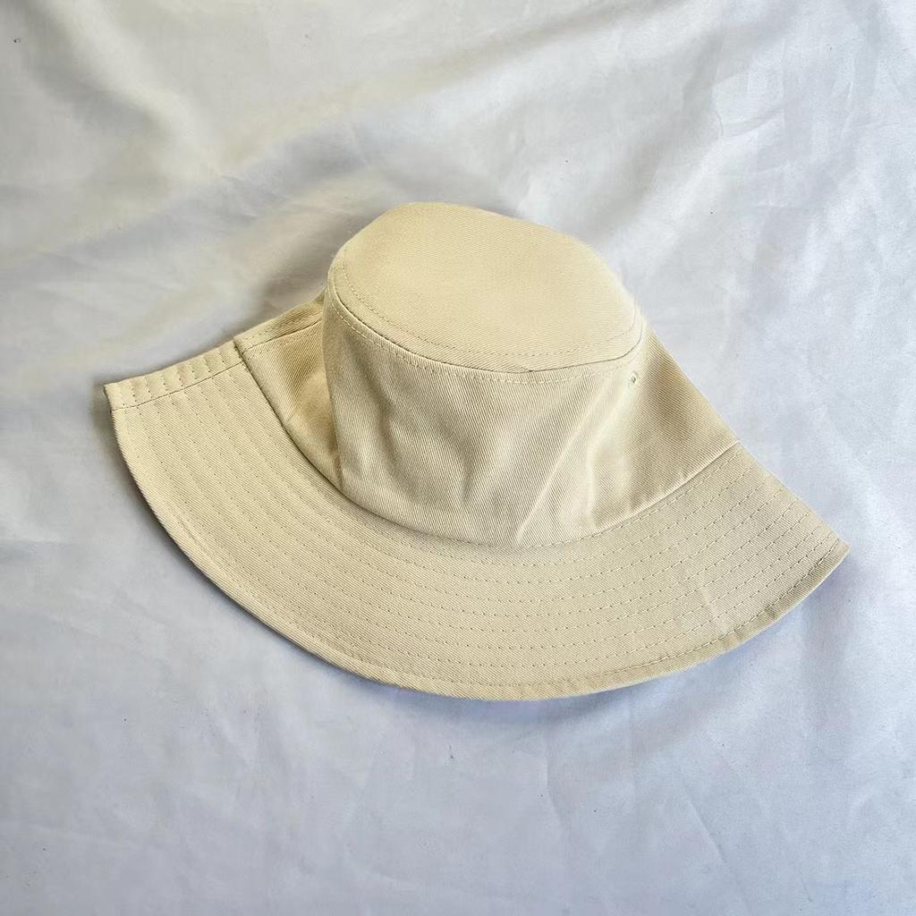 INS рыбацкая шляпа для мужчин и женщин, однотонная шляпа ярких цветов, весенне-летняя шляпа-тазик, универсальная шляпа, модная корейская версия, солнцезащитная шляпа