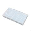 15 Well Empty Watercolor Palette Leakproof Paint Case Travel for Acrylic