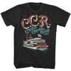 2026 Футболка с коротким рукавом Creedence Clearwater Revival для байкеров Оверсайз Футболка Смешная Мужская Женская Футболка Хлопок Уличная Одежда Топы Футболка Одежда