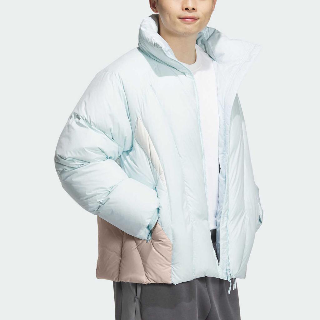 adidas FUSTL DOWN JKT Пуховики и пальто Мужские Светло-голубой JN4145