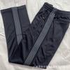 Butterfly Print Loose Straight Cut Unisex Pants Cotton Blend Daily Wear Streetwear
