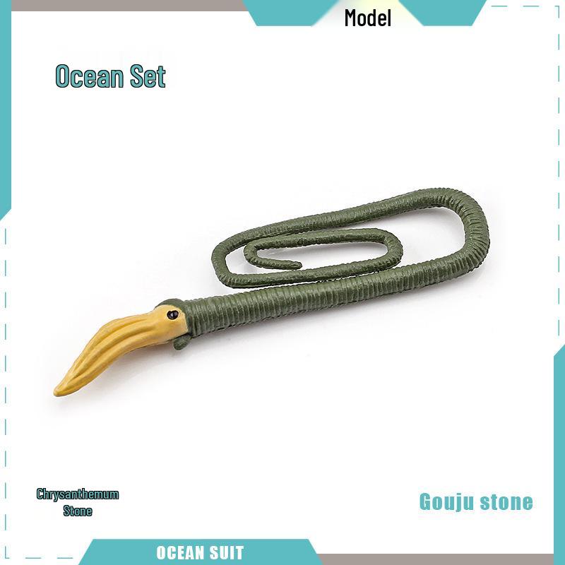 Children's Marine Animal Model Set: Mini Whale, Shark, Dolphin, Turtle, Sea Lion