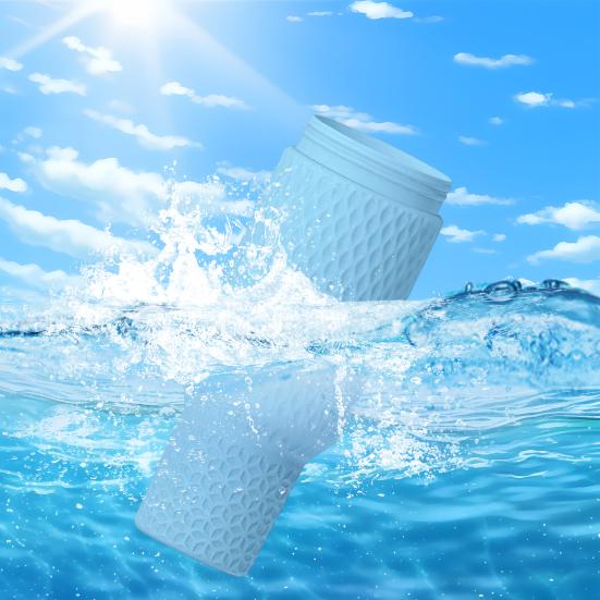 Силиконовая подкладка для чашек на 40 унций, термочашки, многоразовая теплоизоляция, прочная пищевая посуда, аксессуар для вечеринок на открытом воздухе