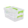 Portable Storage Box Transparent Container Building Block Pencil Case  Jewelry Box
