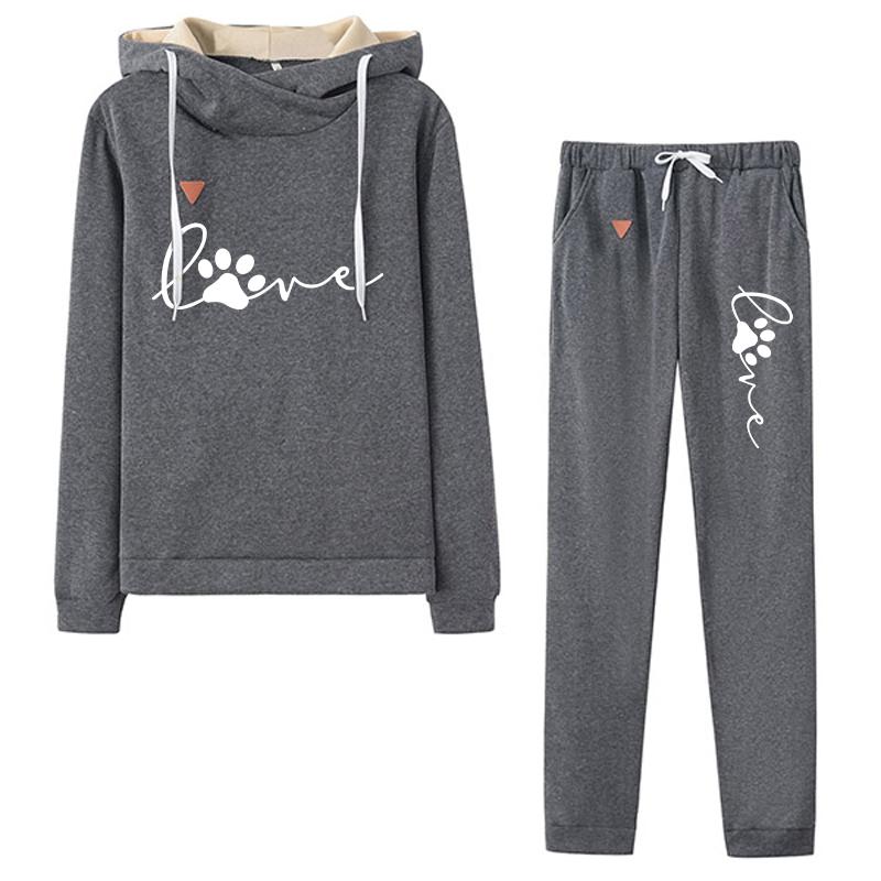 Женский спортивный комплект из двух предметов для женщин, простой женский спортивный костюм, удобный, повседневный, индивидуальный, повседневный, лидер продаж, новый, универсальный, модный