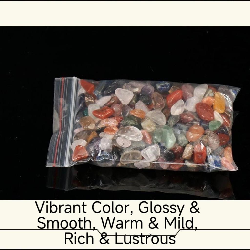 Кристаллы 7 Чакр - Коллекция исцеляющих камней для медитации, подношений на алтарь, создания мандал и декора аквариума