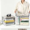 Book Storage Box Large Capacity Student Textbook Exercise Book Storage Bag Dormitory Home Portable Book Organiser Box
