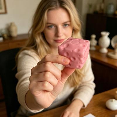 Сыр Антистресс Игрушка Мягкая Медленно Поднимающаяся Фиджет для Тревожности Реалистичная Сенсорная Сжимаемая Игрушка для Взрослых Сувенир на Вечеринку