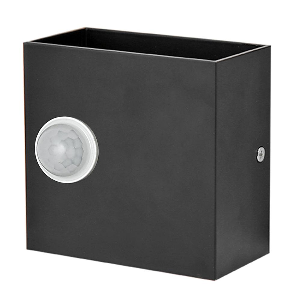 7 Вт Бра для спальни Водонепроницаемое Домашнее настенное освещение Датчик движения Настенный светильник для лестницы Садовый свет Освещение двора Садовое освещение