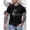 Keep Calm and Ok Not That Calm On Male T-Shirt Street Loose Tee Clothes Summer Hip Hop Tshirt Casual Crewneck Oversized Tee Tops