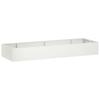 Retaining Wall 8 Pcs. 300 X 100 X 30 Cm Steel White