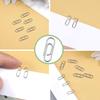 100PCS Metal Mini Paper Clips 0.6inch (15mm) Small Paperclips Super Cute Tiny Paperclips Finish Steel Tiny Paper Clips Journaling Decorative Small