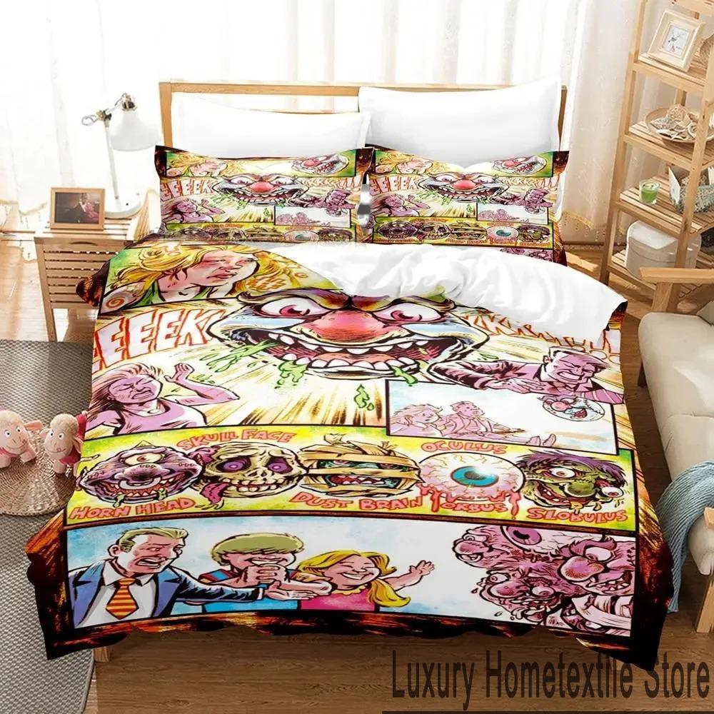 3D Print Garbage Pail Kids Bedding Set Boys Girls Twin Queen King Size Duvet Cover Pillowcase Bed Boys Adult