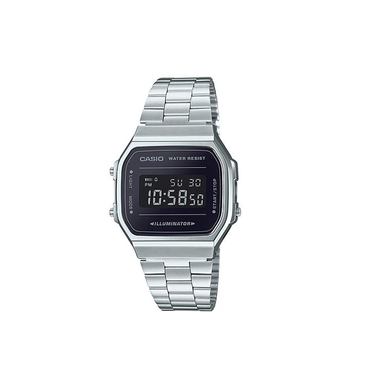 Casio Унисекс ЧЕРНЫЕ ЧАСЫ СЕРИИ VINTAGE A168WEM-1 A168WEM-1