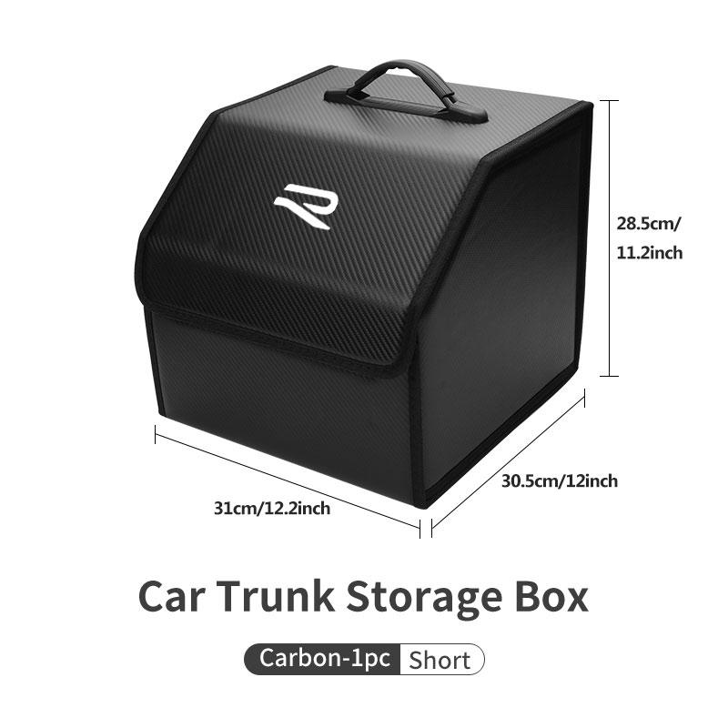 2026 Hot For VOLKSWAGEN VW Leather Car Trunk Fold Large Capacity Organizer Bag Storage For Volkswagen VW Beetle CC B5 B6 B7 EOS