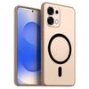Магнитный железный кольцевой чехол для телефона OPPO A6 Pro 4G/5G, матовый мягкий ТПУ, противоударная крышка