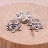 20шт 3D подвески в форме короны Jewelri Подвеска античное серебро цвет 12X12X6mm