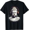 Buddha With Headphones, Zen Buddha, Hip Hop Fusion, Meditate T-shirt Fashion O-neck Tshirt Clothing Cotton Fitness T Shirt Unisex