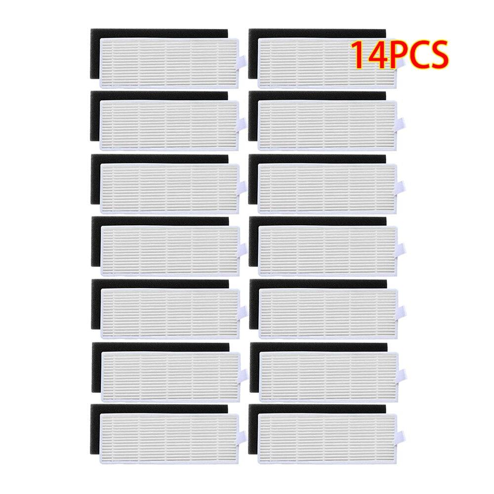 Губка + фильтры для робота-пылесоса ILIFE для робота-пылесоса Chuwi Ilife A4 A4S A6 HEPA-фильтр для Ecovas DN621 DN621 DN620