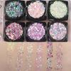 Dainatori Eye Pearl Glitter Gel 6-piece Set, 1 Piece, Festival Glitter