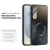 ABEEL For Samsung Galaxy S25+ Magnetic Case TPU PC Cooling Matte Phone Back Cover with Lens Film