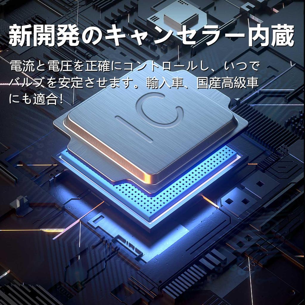 Светодиодная фара CIWENDAN D2S, Беспроводная, Встроенный канселлер, Поддерживает , Белый 6500K, , Вентилятор в комплекте,