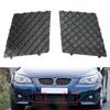 For BMW 5 Series E60 E61 M SPORT M Package Car Front Bumper Lower Mesh Grill Plate Trim Cover Cap 51117897186 51117897184