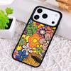 Крутой Цветочный Хиппи Бохо Цветочный Чехол для Телефона для iPhone 17 Air 16 15 11 12 14 13 Pro Max Ударопрочный Чехол