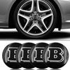 4 pcs Car sticker Car Wheel Center Hubcaps Badge Sticker For Mercedes Benz AMG GLC GLE CLA GLA W205 W211 W213 Car Accessories