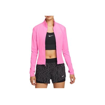 Лого Куртка с длинным рукавом облегающего кроя Женские куртки Игриво-розовый IB1999-675