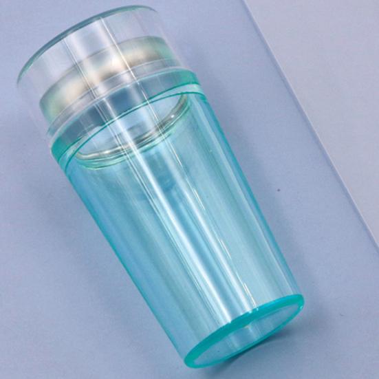 Yousheng Штамп для нейл-арта Односторонний Недеформирующийся Флуоресцентный Силиконовый Штамп для ногтей Скребок Прозрачный Инструмент для маникюра