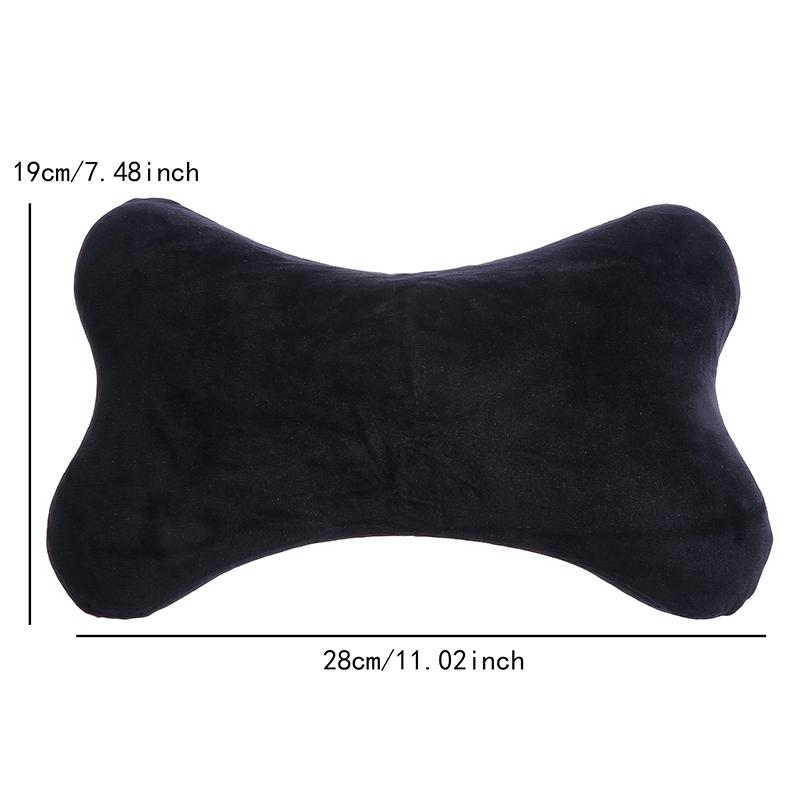 Car Neck Pillows Both Side Front Headrest For Head Pain Relief Filled Memory Cotton Universal Cars Pillow Auto Interior Supplies