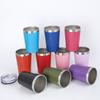 Simple 12Oz Mini Milk Cup 304 Stainless Steel Vacuum Coffee Cup Outdoor Car Portable Thermos Cup